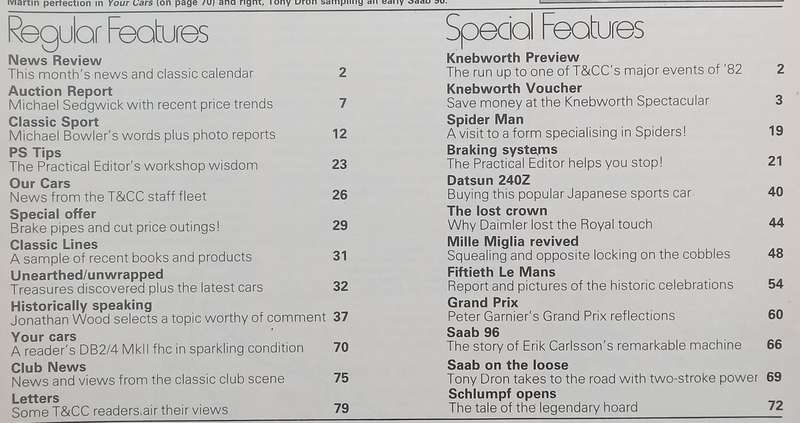 Thoroughbred & Classic Cars (1982)
