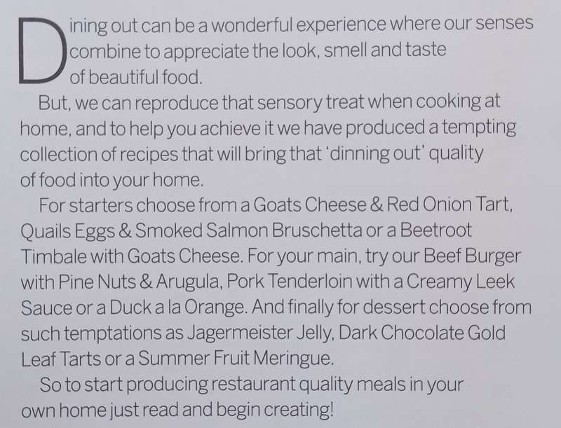 Restaurant Quality Meals (SA Pocket Gourmet Collection)