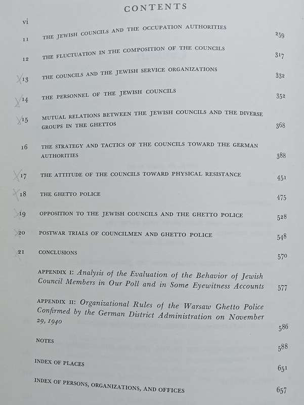Judenrat: The Jewish Councils in Eastern Europe Under Nazi Occupation | Isaiah Trunk