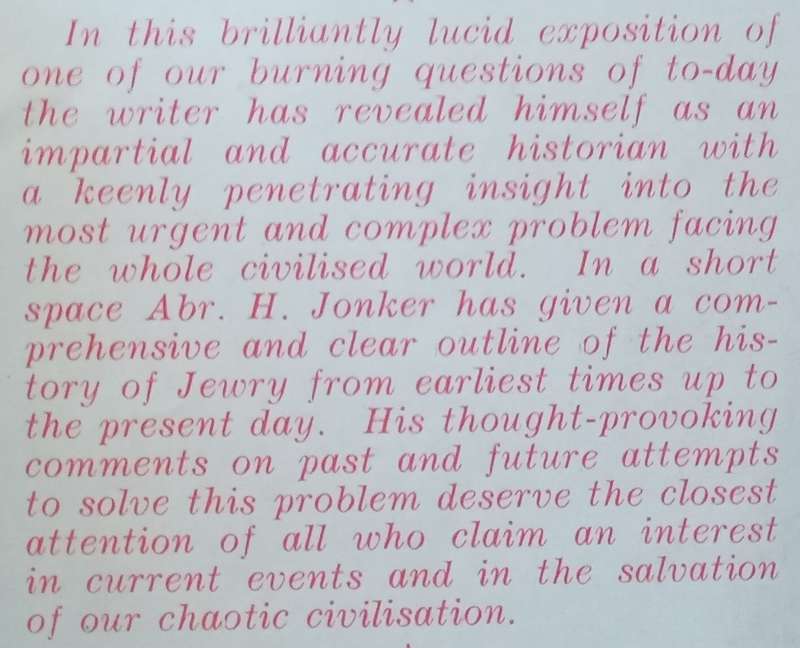 The Scapegoat of History | Abraham H. Jonker