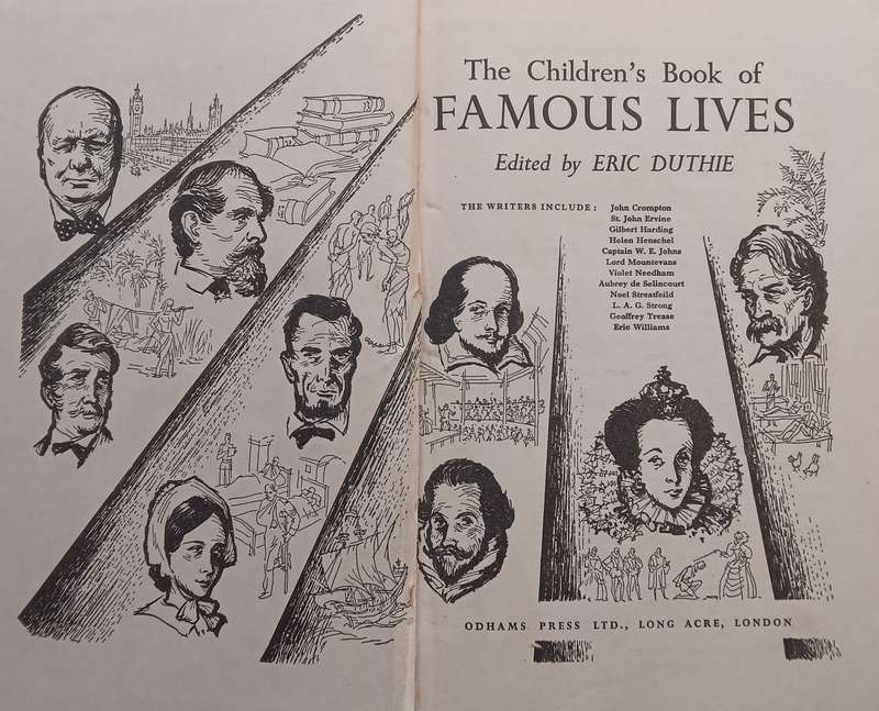 The Childrens Book of Famous Lives | Eric Duthie (Ed.)