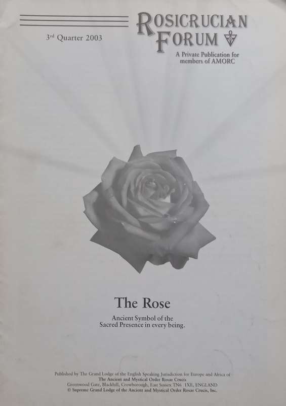 Rosicrucian Forum (3rd Quarter, 2003)