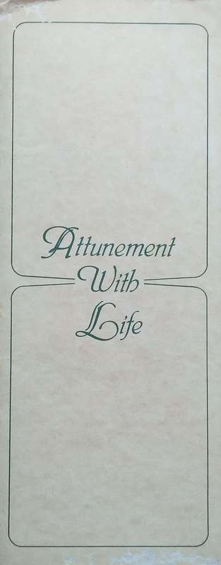 Attunement with Life (Folder with Various Materials)