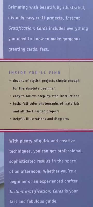 Instant Gratification Cards: Fast and Fabulous Projects | Carol Endler Sterbenz & Genevieve A. St...