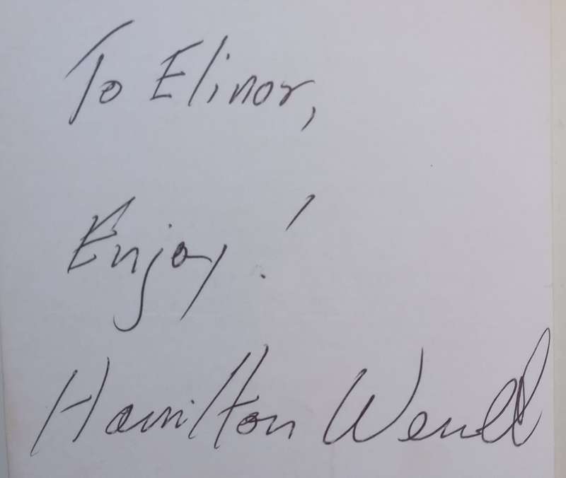 House of War (Inscribed by Author) | Hamilton Wende