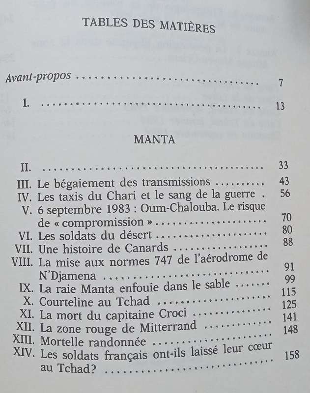 Operation Manta, Tchad 1983-1984 (French) | Colonel Spartacus
