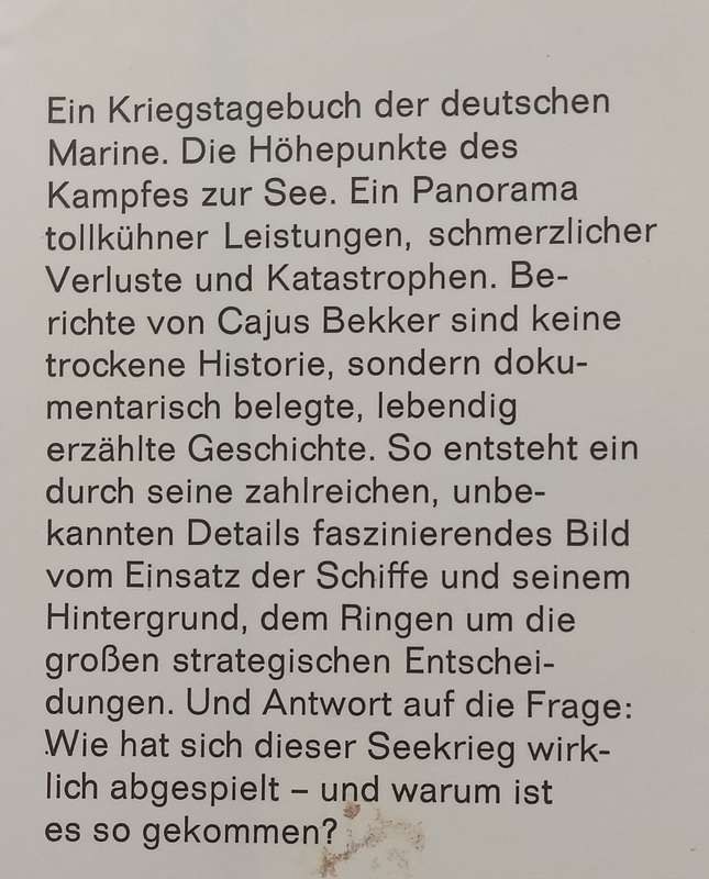 Verdammte See: Ein Kriegstagbuch der deutschen Marine (German) | Cajus Bekker