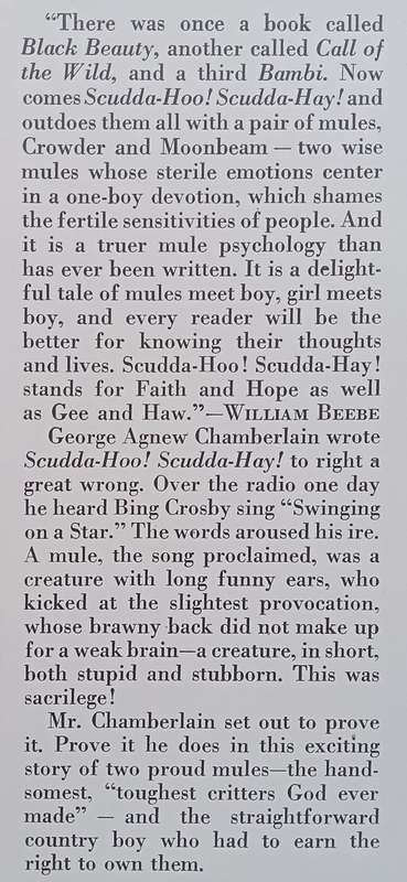 Scudda-Hoo! Scudda-Hay! | George Agnew Chamberlain