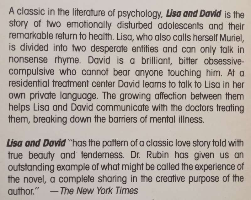 Lisa & David: The Extraordinary Story of Two Troubled Adolescents Struggling to Find Their Places...