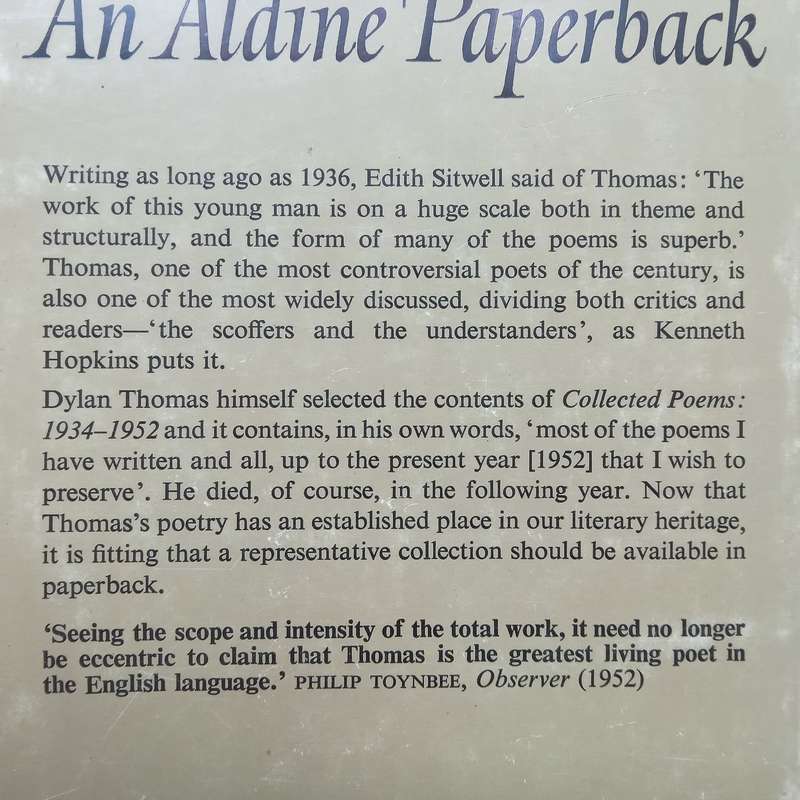 Collected Poems, 1934-1952 | Dylan Thomas