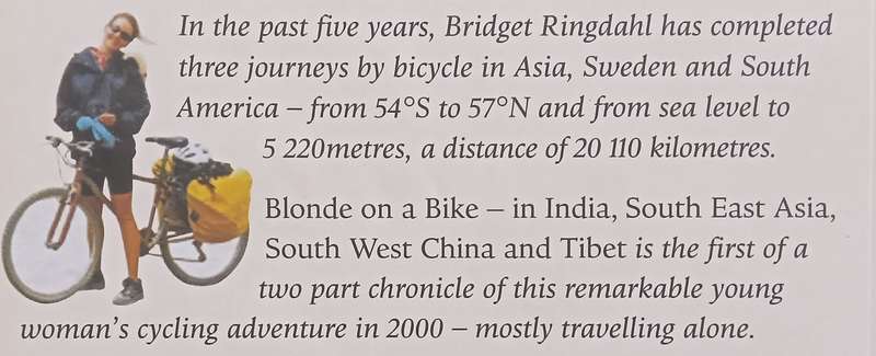 Blonde on a Bike in India, South East Asia, South West China and Tibet | Bridget Ringdahl