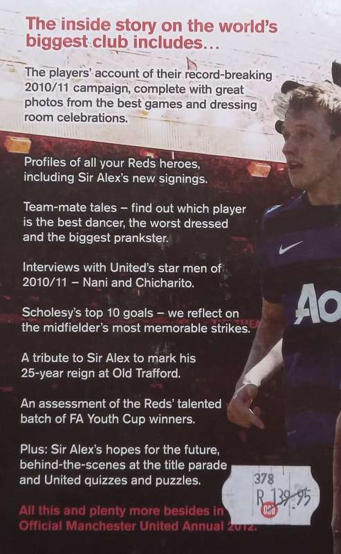 Manchester United Official Annual 2012