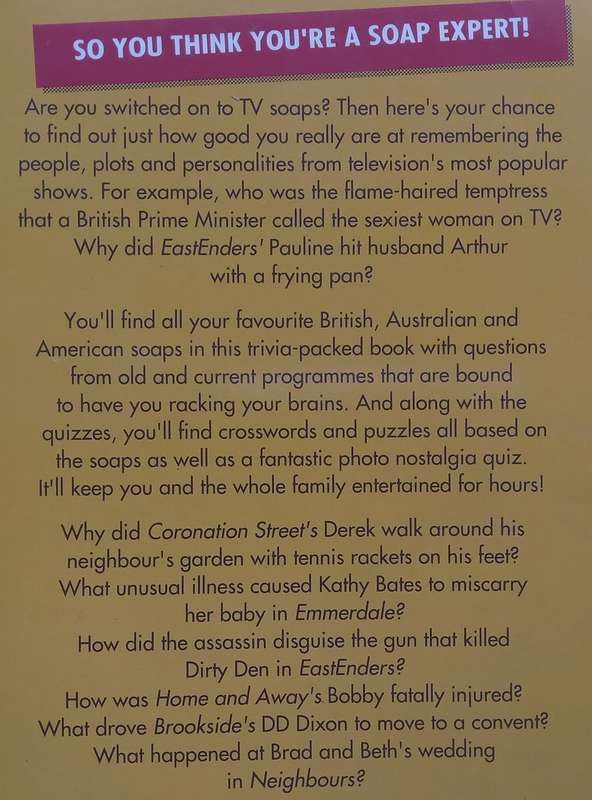 Your Favourite Soaps: Puzzle & Quiz Book | Chris Pointer &amp; Alison Fitzpatrick