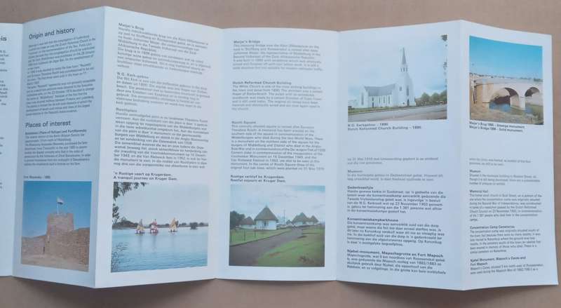 Middelburg (English/Afrikaans, Pamphlet)