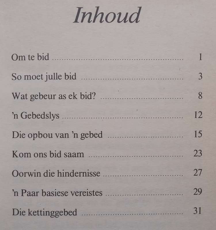 So Moet Jy Bid! (Afrikaans) | Cornie van der Merwe
