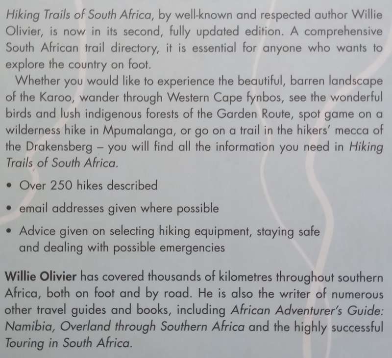 Hiking Trails of South Africa | Willie Olivier