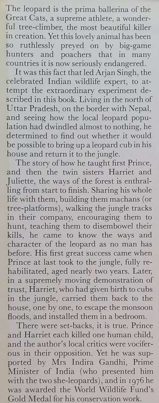 Prince of Cats (On Leopards) | Arjan Singh