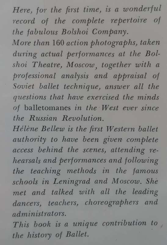 Ballet in Moscow Today | Helene Bellew