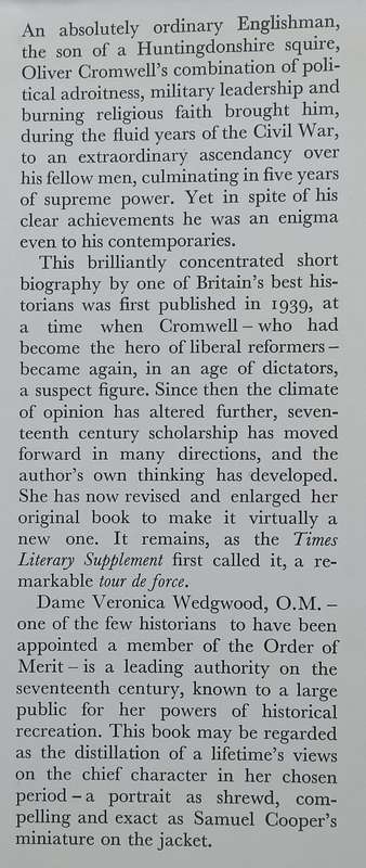 Oliver Cromwell | C. V. Wedgewood