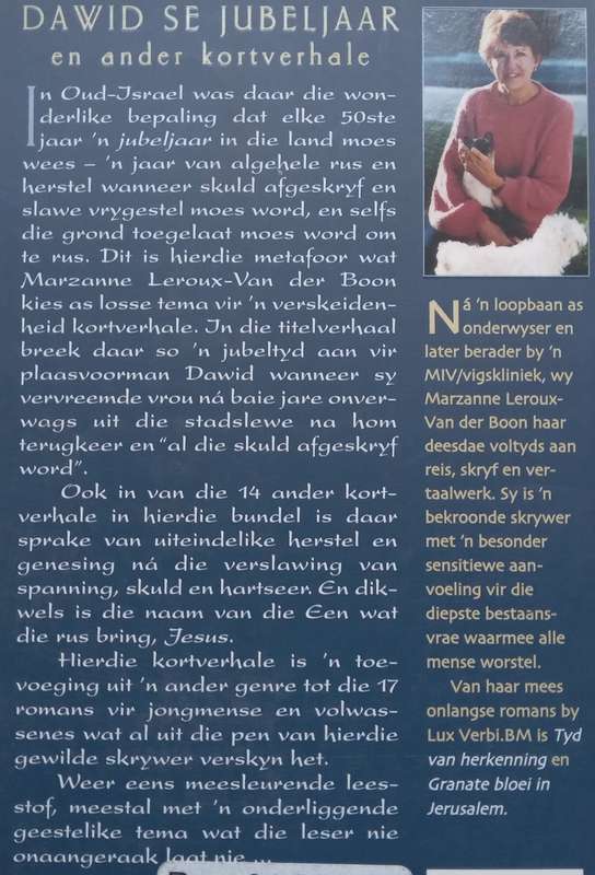 David se Jubeljaar en Ander Kortverhale (Afrikaans) | Marzanne Leroux-Van der Boon