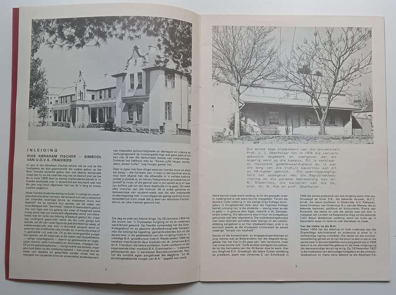 Huis Abraham Fischer, 1907-1987 (Afrikaans)