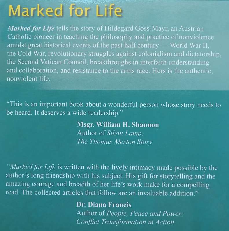 Marked for Life: The Story of Hildegard Goss-Mayr | Richard Deats