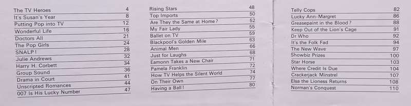 Girl Television & Film Annual 1965