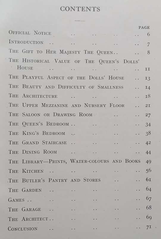The Queens Dolls House: Souvenir Book