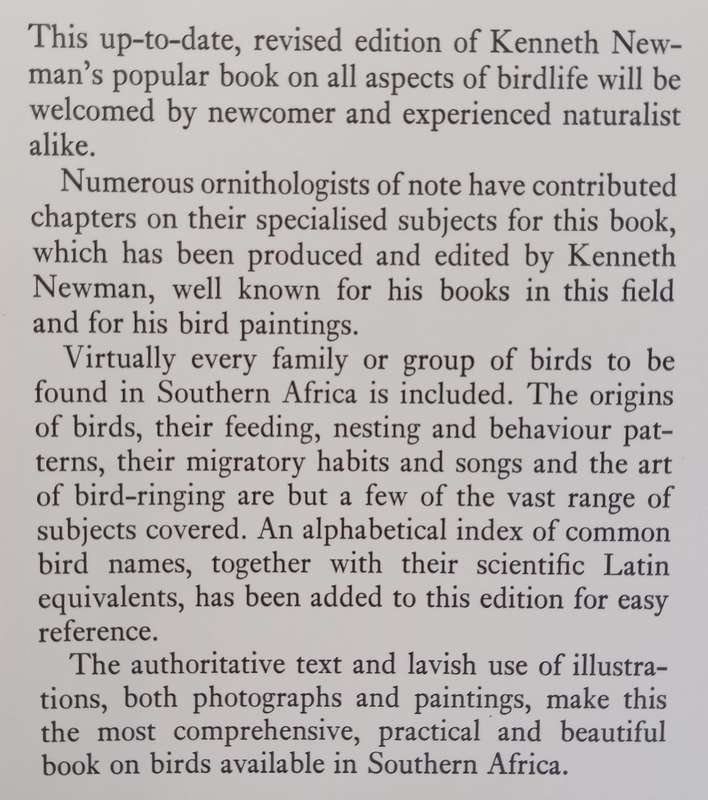 Birdlife in Southern Africa | Kenneth Newman