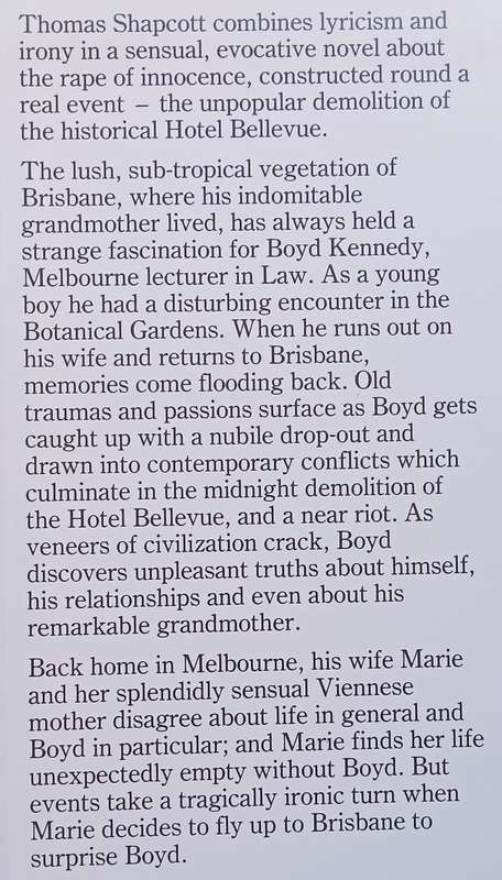 Hotel Bellevue (Copy of SA Author Stephen Gray) | Thomas Shapcott