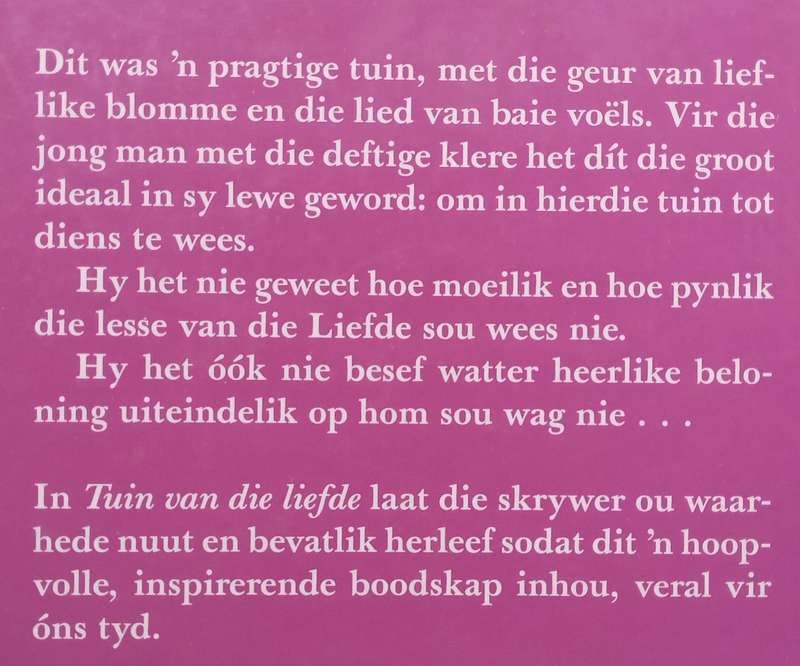 Tuin van die Liefde (Afrikaans) | Robert Way