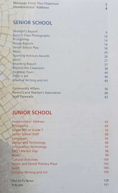 St Marys School, Waverley: 2007 Magazine