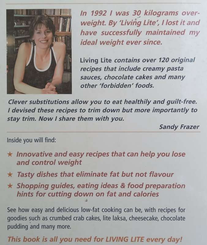 Living Lite: Ultra Low-Fat & Fat-Free Recipes | Sandy Frazer