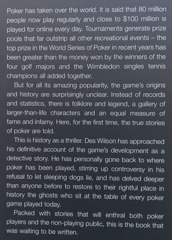 Ghosts at the Table: The Amazing Story of Poker | Des Wilson