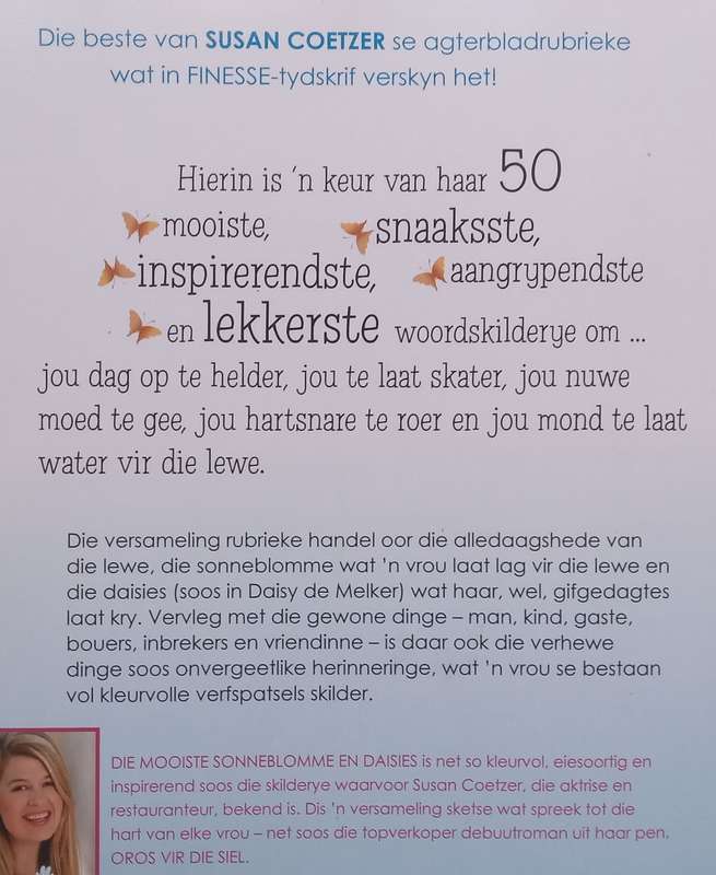 Die Mooiste Sonneblomme & Daisies (Afrikaans) | Susan Coetzer