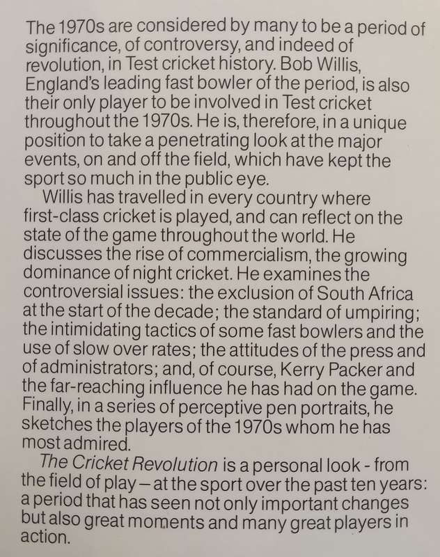 The Cricket Revolution: Test Cricket in the 1970s | Bob Willis & Patrick Murphy
