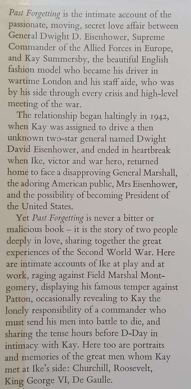 Past Forgetting: My Love Affair with Dwight D. Eisenhower | Kay Summersby Morgan