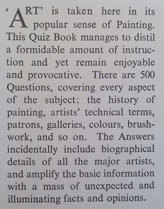 Art for Fun: A Quiz Book | John Mills