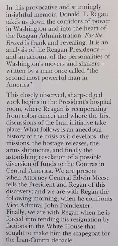 For the Record: From Wall Street to Washington | Donald T. Regan