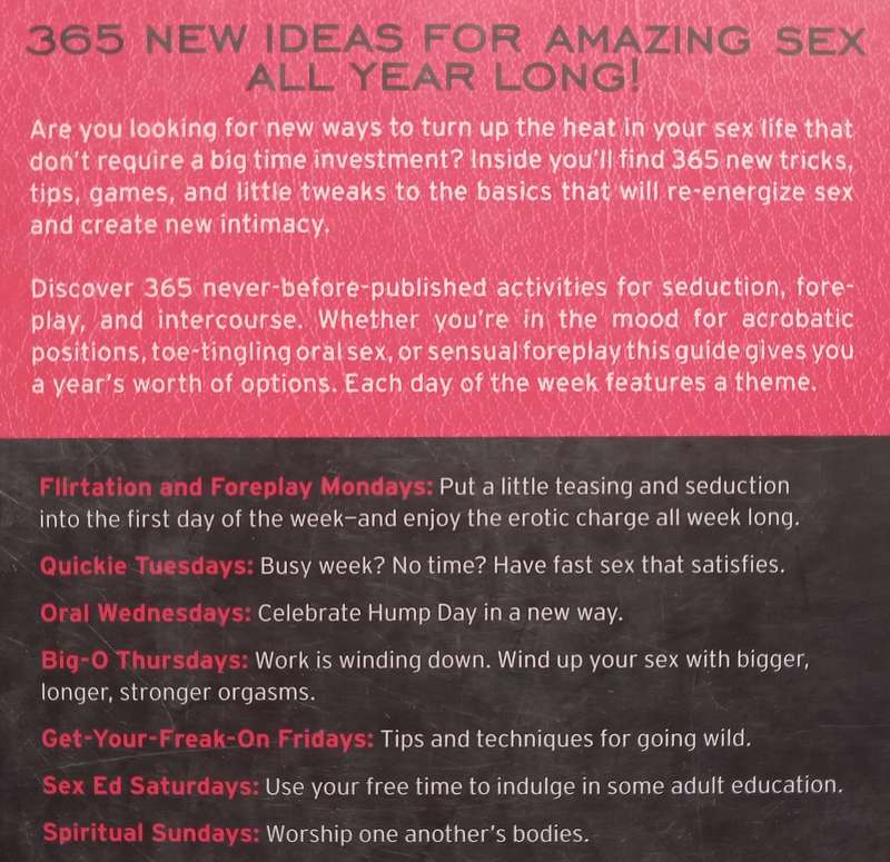 Daily Sex Bible: Inspiration and Techniques for the Best Year of Sex Ever | Susan Crain Bakos