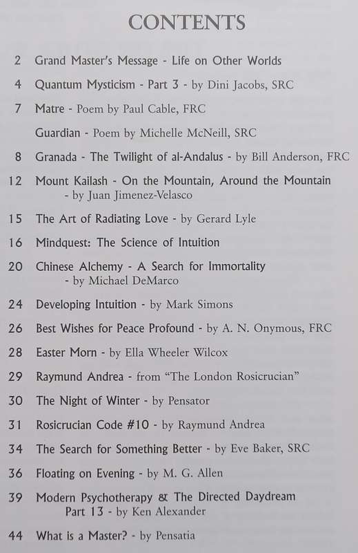 Rosicrucian Beacon (March 2000)