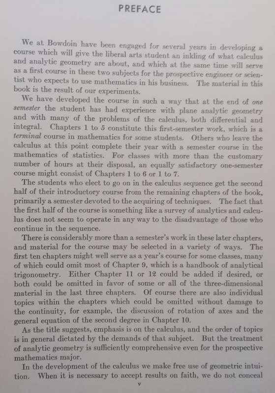 Calculus and Analytic Geometry | Cecil Thomas Holmes