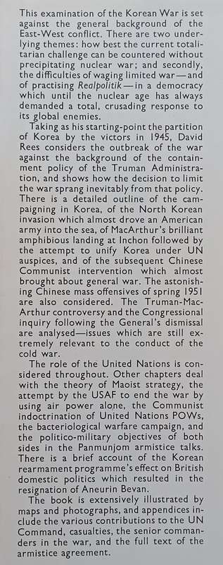Korea: The Limited War | David Rees