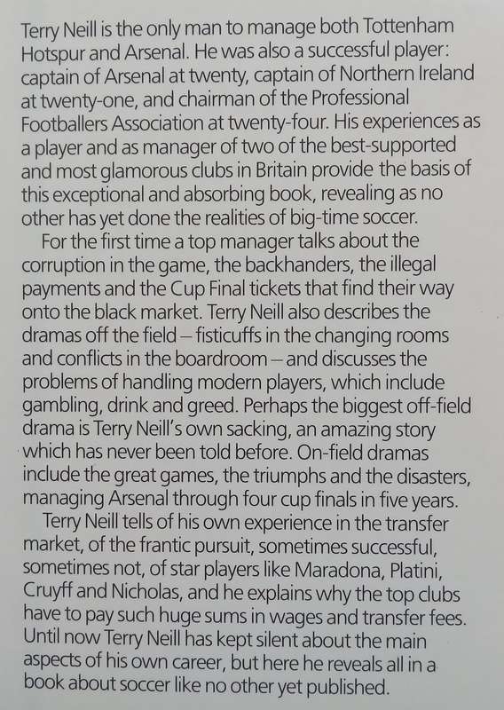 Revelations of a Football Manager | Terry Neill