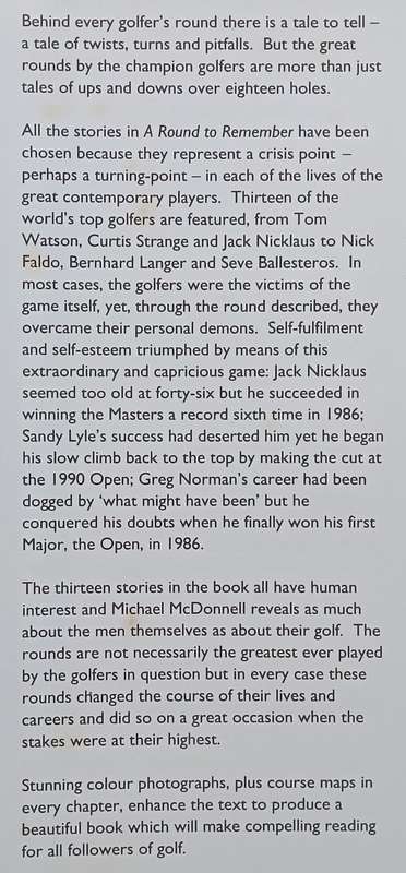 A Round to Remember | Michael McDonnell