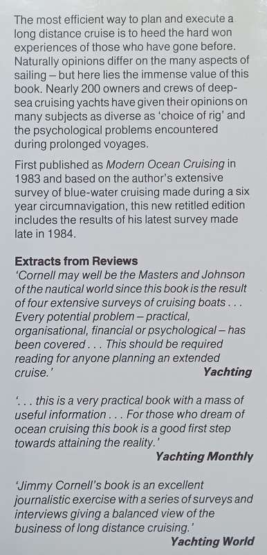 Ocean Cruising Survey: An Appraisal of Boats, Gear and Crews | Jimmy Cornell