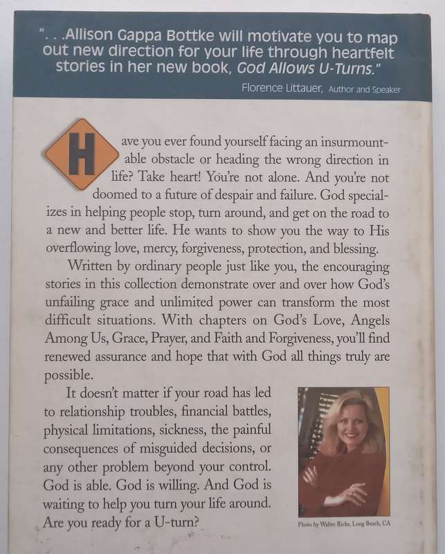 God Allows U-Turns: True Stories of Hope and Healing | Allison Gappa Bottke