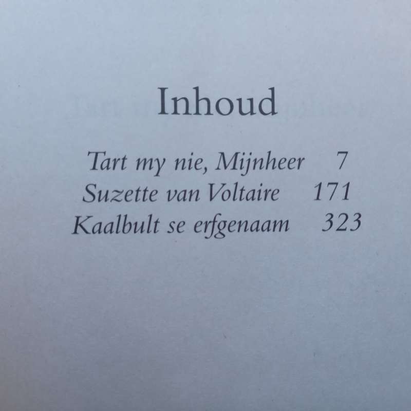 Susanna M. Lingua: Keur No. 13 (Afrikaans) | Susanna M. Lingua