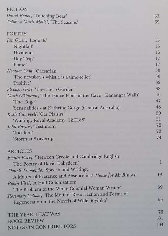 Kunapipi (Vol. X No. 3)