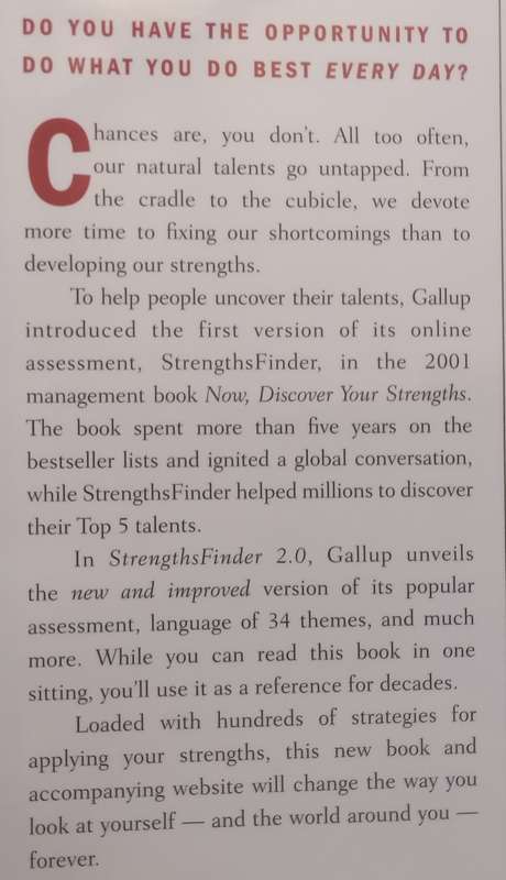 Strengths Finder 2.0 | Tom Rath